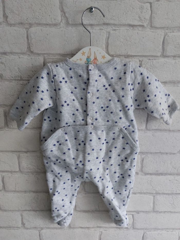 Pyjama épais Bout'chou taille 1 mois - photo numéro 2