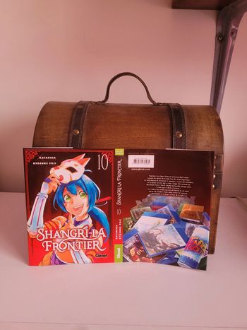 Jaquette exclusive Fnac du tome 10 du manga Shangri La Frontier