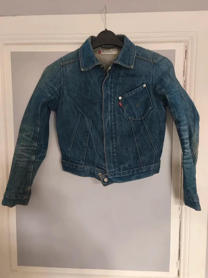 Veste en jean Levi’s Engineered – Taille XS (38 cm x 50 cm)