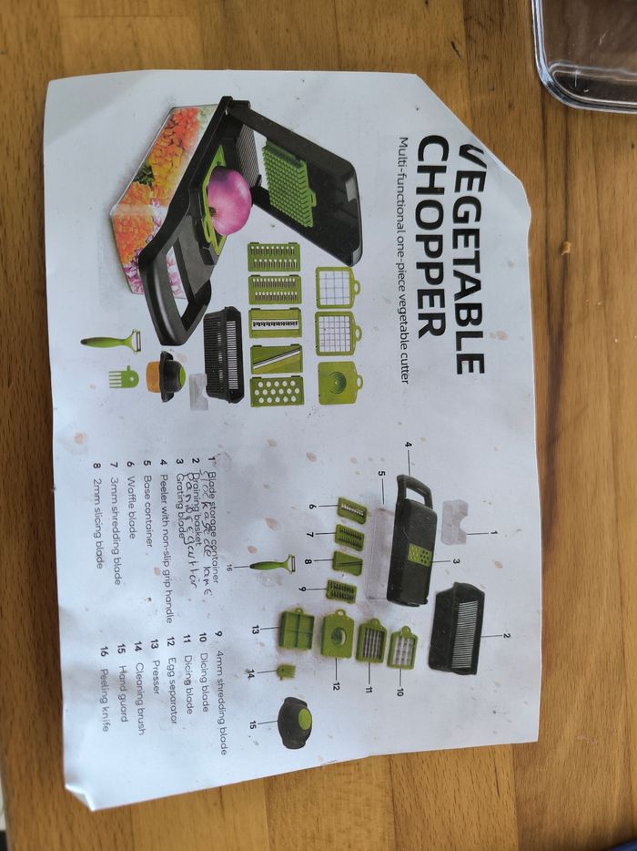 Hachoir a légume - photo numéro 2