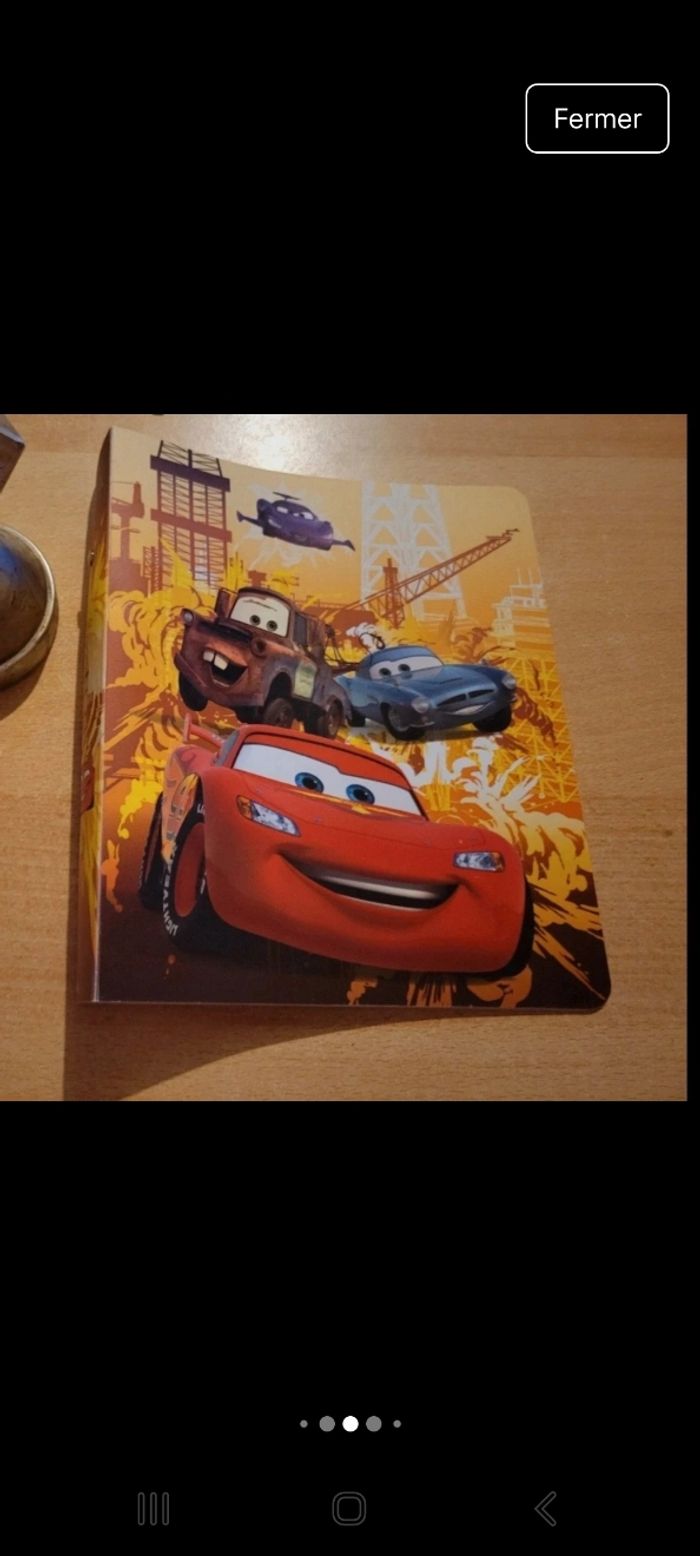 Classeur cars petit format - photo numéro 5