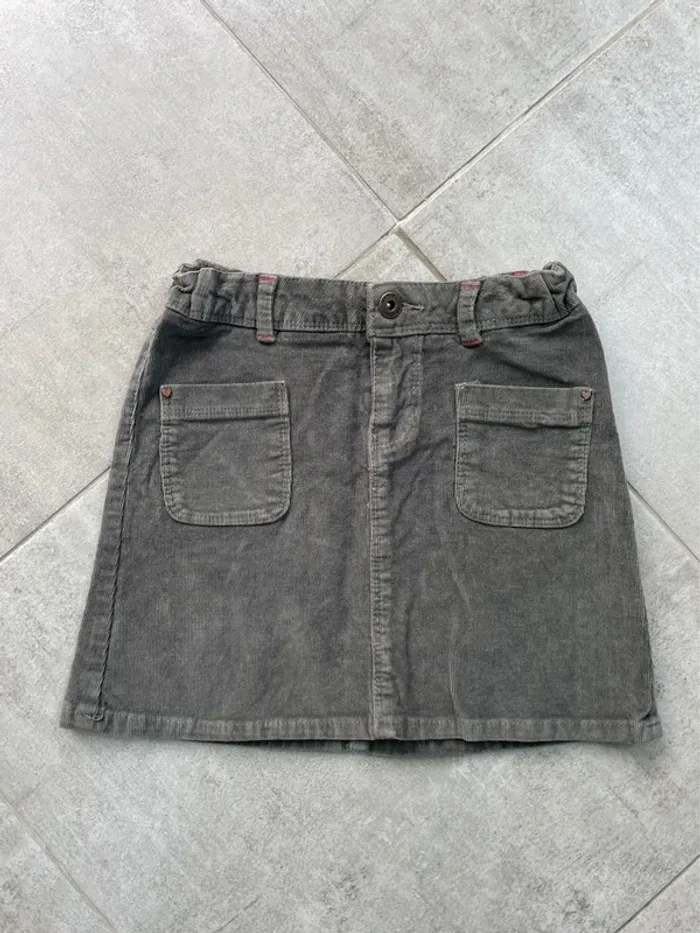 Jupe velours Okaïdi 8 ans