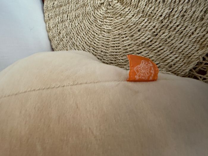 Doudou peluche musicale Elephant beige orange Les Loustics Moulin Roty - photo numéro 6