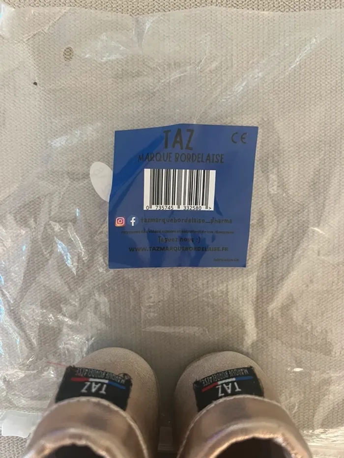 Chausson en cuir fille TAZ 12/18mois - photo numéro 5
