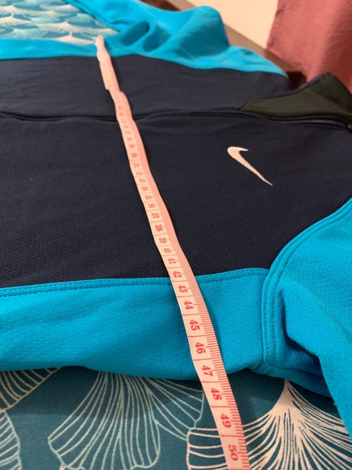 Veste de course pour homme Nike Fit bleu marine et ciel taille S 061 - photo numéro 8