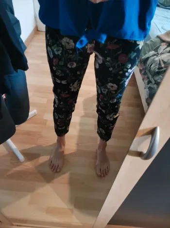 Pantalon fleuri t36