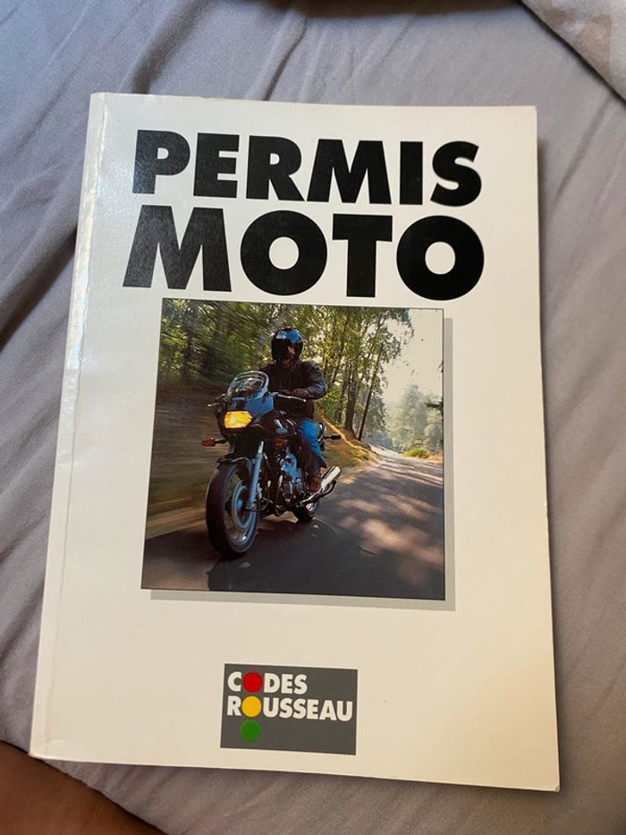 Permis moto codes rousseau – édition vintage