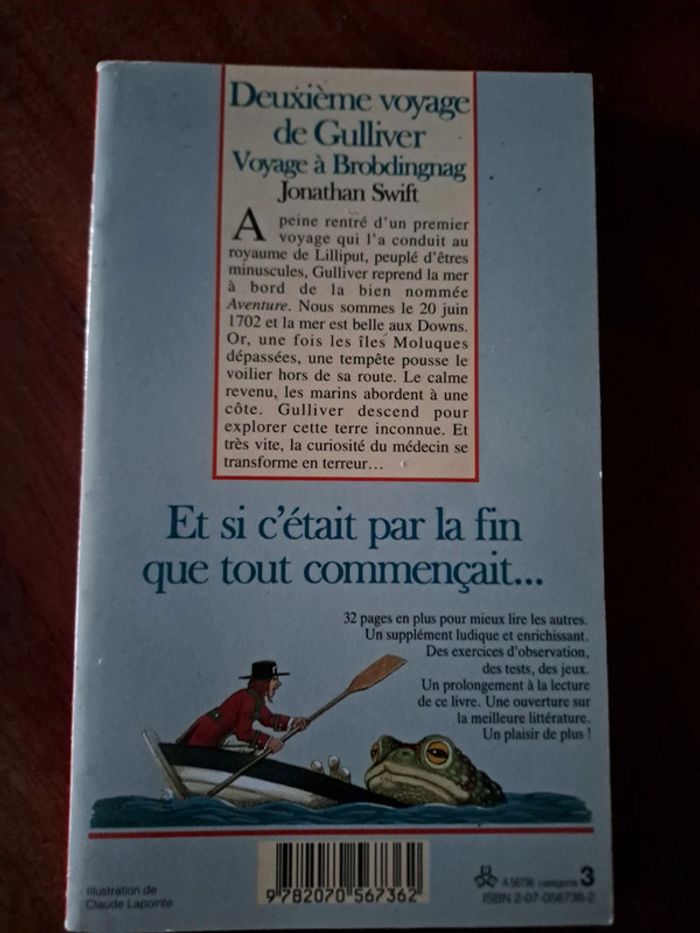 Livre Deuxième Voyage de Gulliver, Jonathan Swift - photo numéro 2