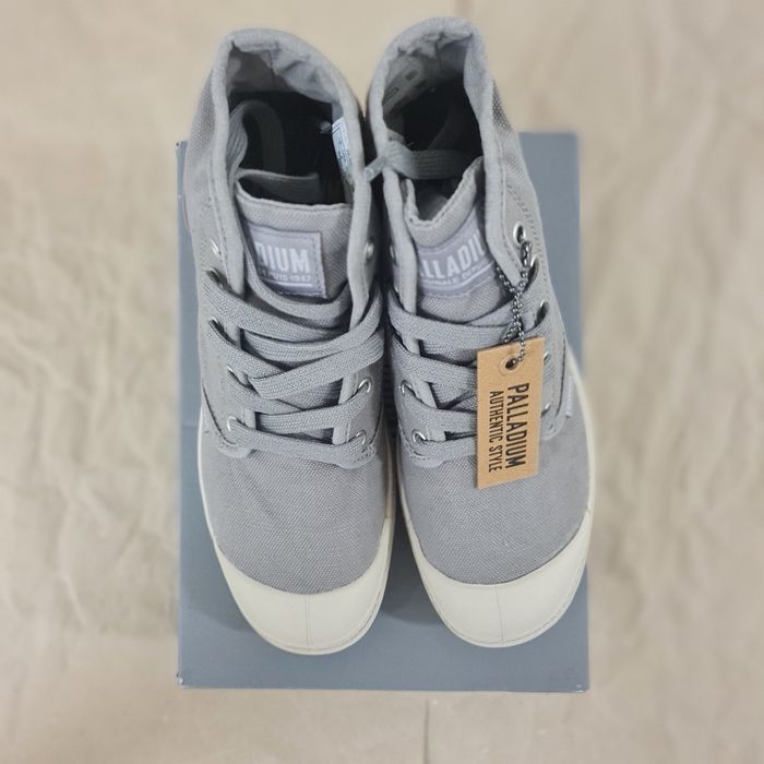 Palladium "Pampa Hi" grises 37 - photo numéro 4