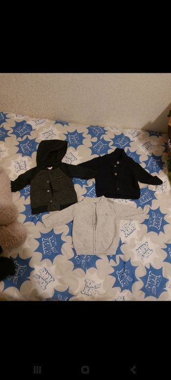 Lot de 3 gilets