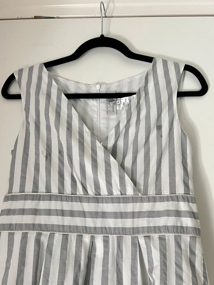 Robe à rayures Mademoiselle Jacadi Taille M ( 13 ans ) - photo numéro 2