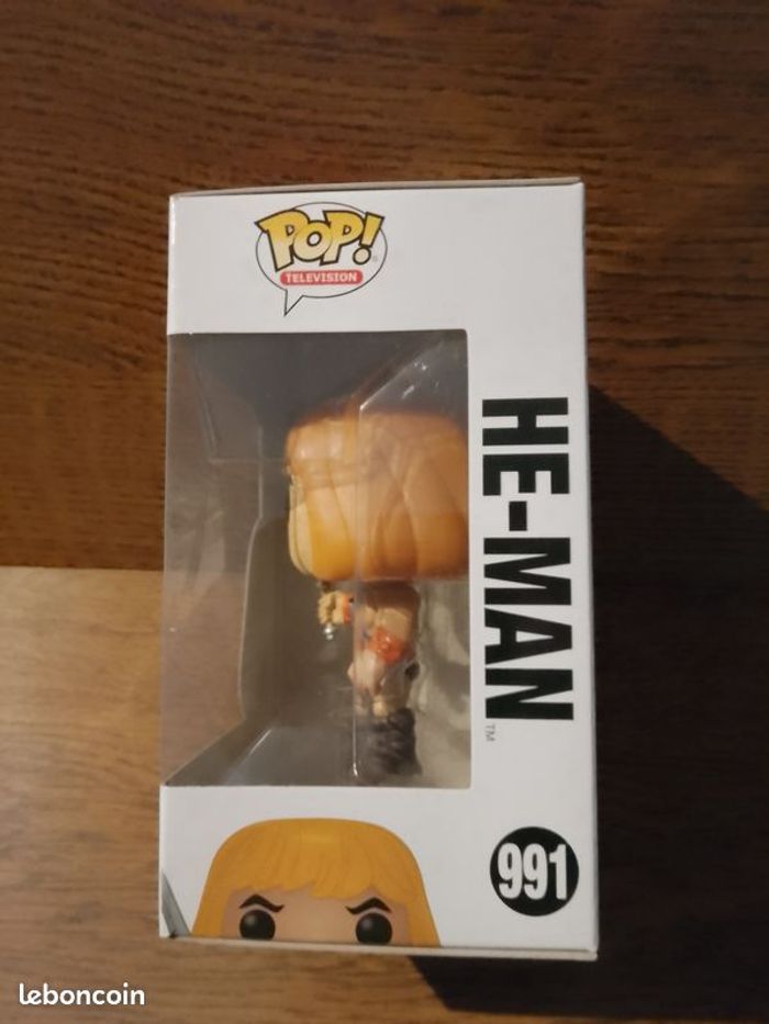 Figurine funko pop 991 masters of the universe he-man neuve - photo numéro 2