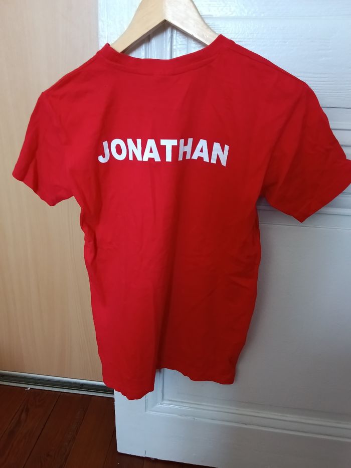 Tee-shirt B&C collection rouge et blanc - photo numéro 3