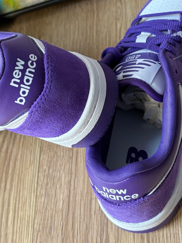 Basket New balance 480 en cuir avec étiquette - photo numéro 10