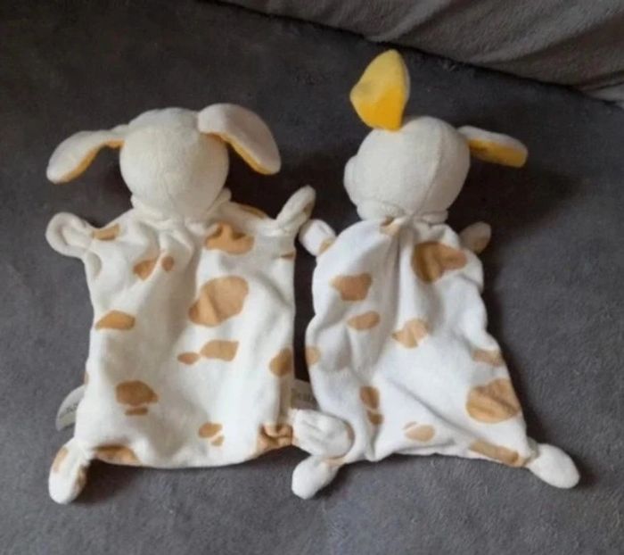 Lot de 2 doudous Chien Nicotoy - photo numéro 5