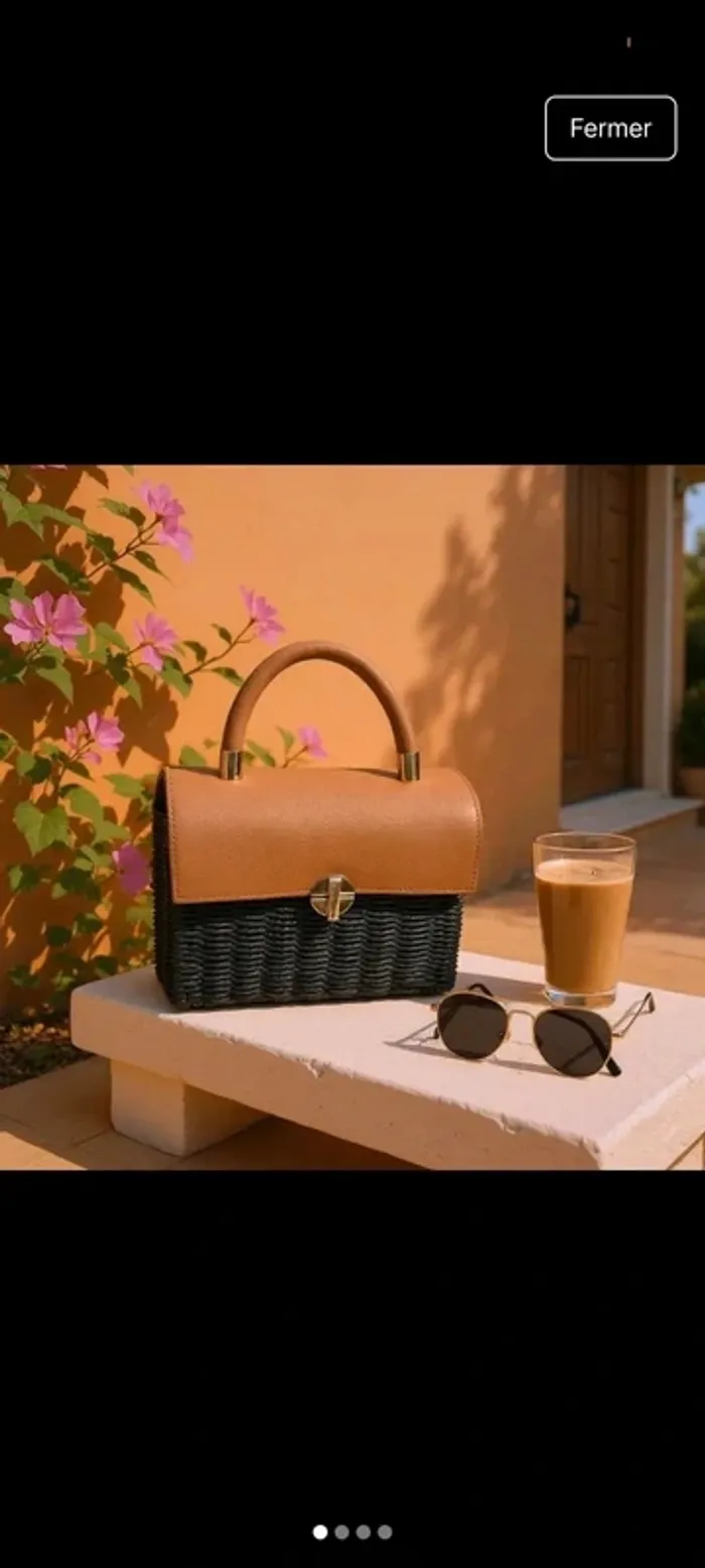 Petit sac neuf noir