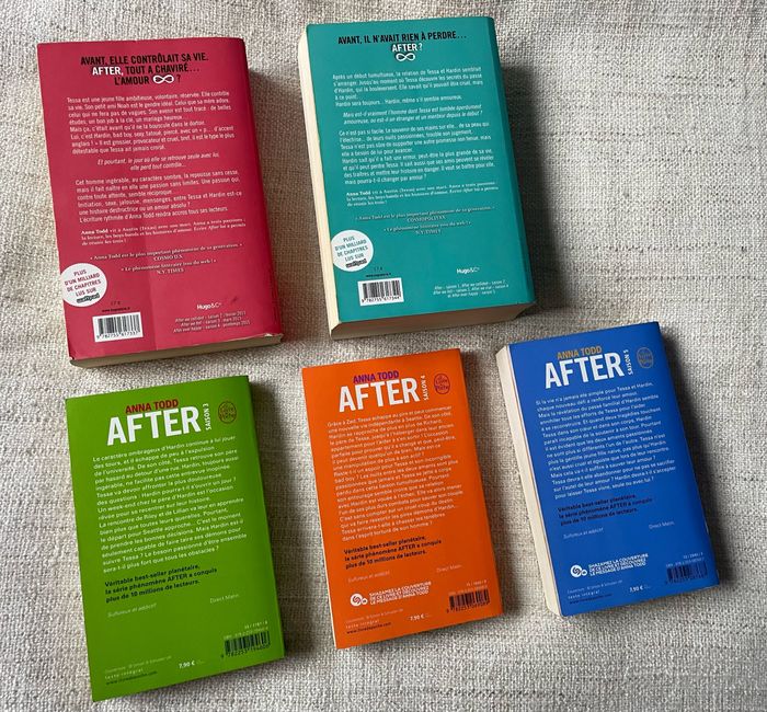Saga complète livres After - photo numéro 2