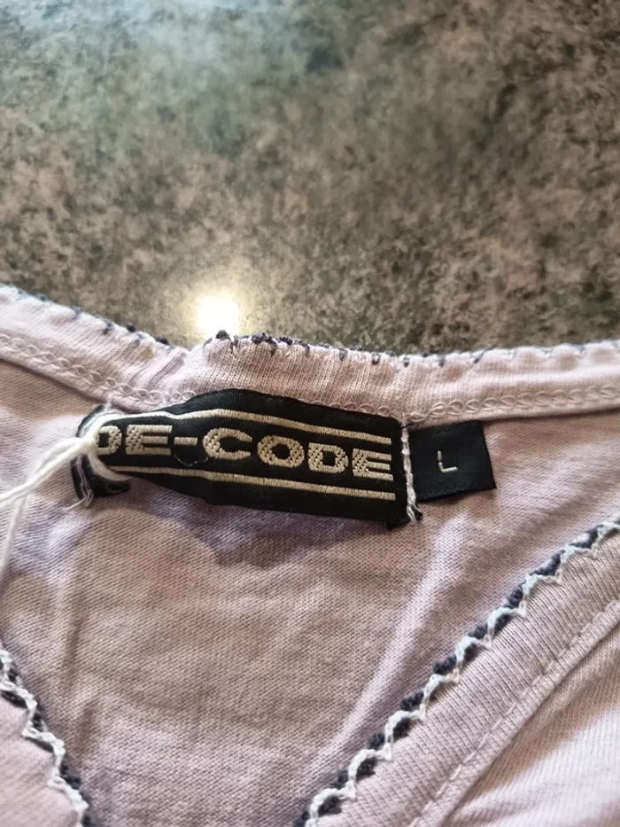 T-shirt taille L De-code - photo numéro 2