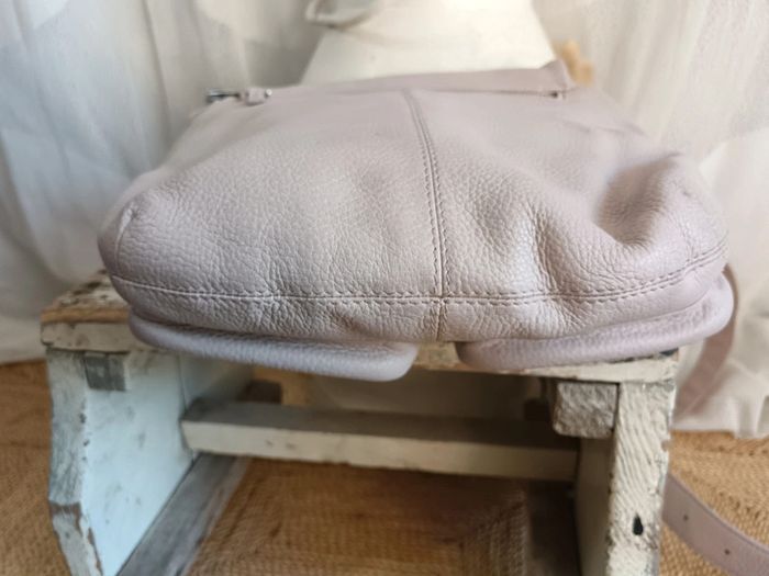 Le Tanneur | Sac à bandoulière rose pâle - photo numéro 5