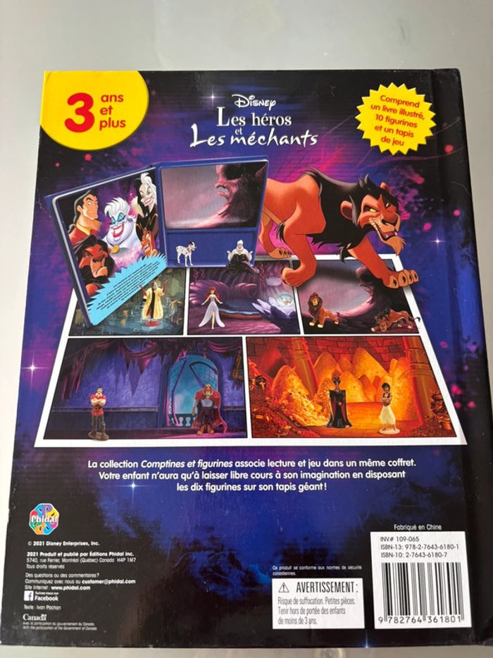 Coffret Disney : Les héros et les méchants ( 10 Figurines) - photo numéro 4