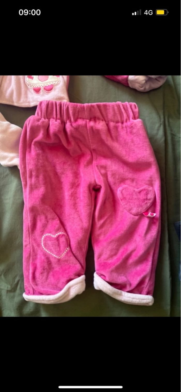 Ensemble veste, pantalon et pull 12 mois - photo numéro 2