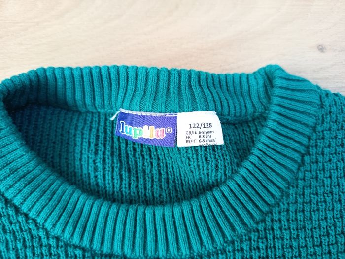 Pull en maille garçon, LUPILU, taille 6-8 ans - photo numéro 3