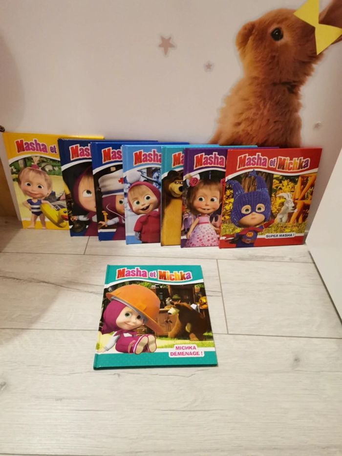 Livre Masha et Michka " Michka déménage "