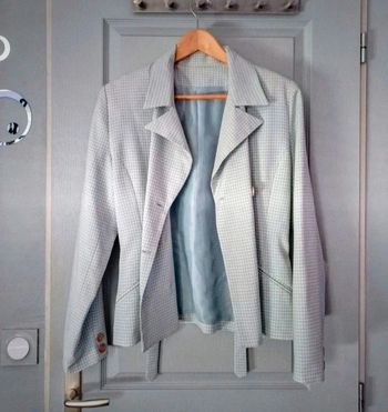 Veste blazer vichy vintage 90's 38/40