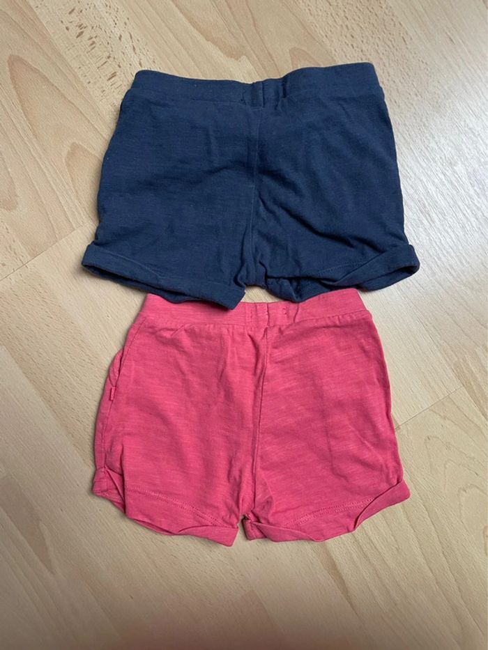 Lot de 2 shorts okaidi 74 cm - photo numéro 2