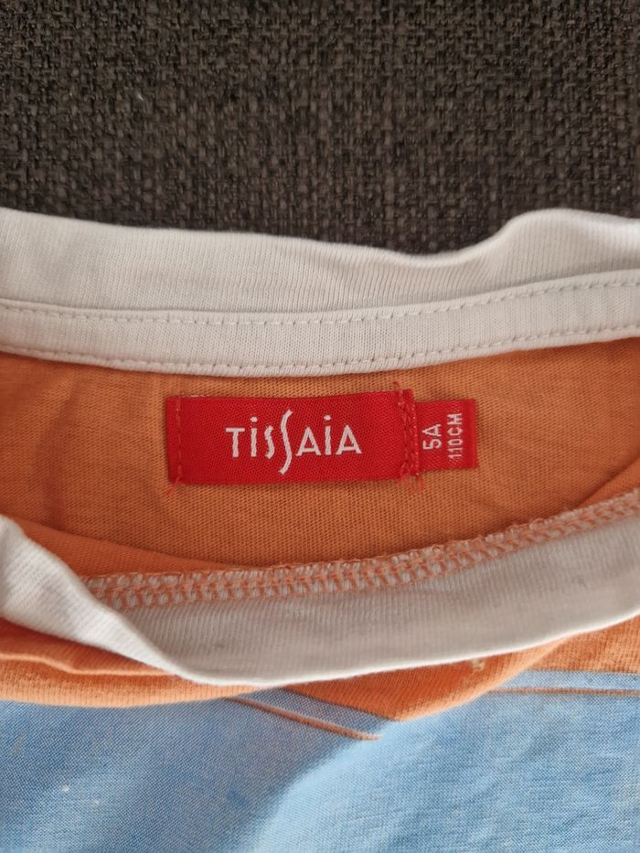 Tee shirt manches courtes tissaia 5 ans - photo numéro 2