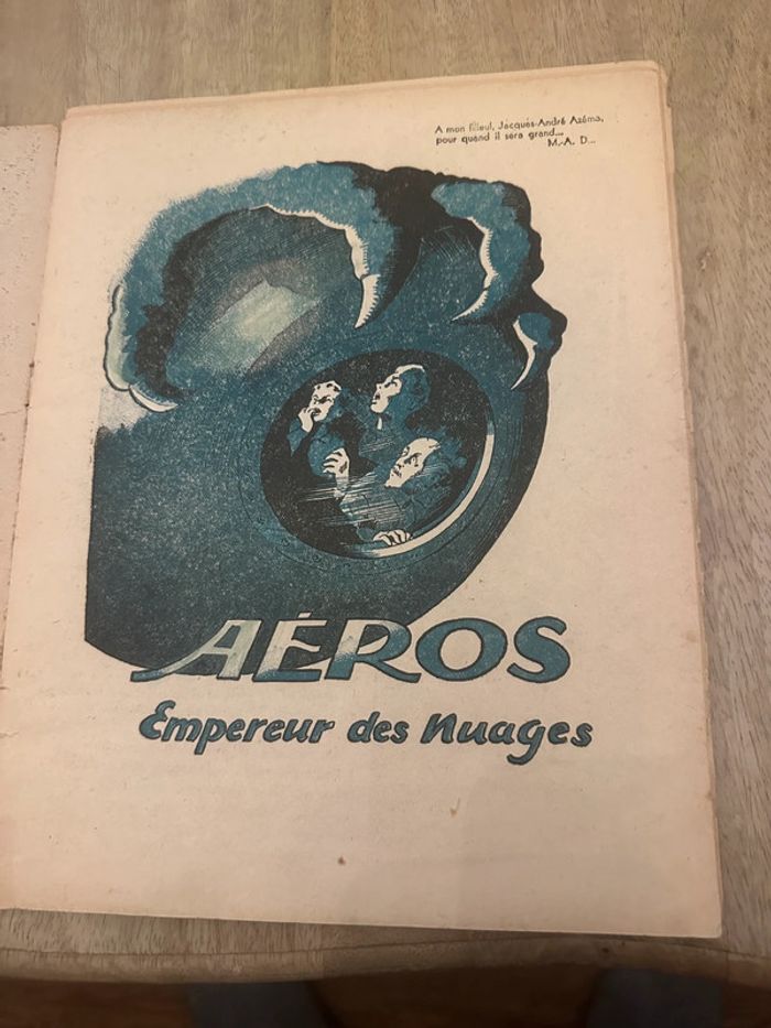 Aéros Empereur des Nuages Roger Roux Pierre Probst livre ancien album vintage - photo numéro 3