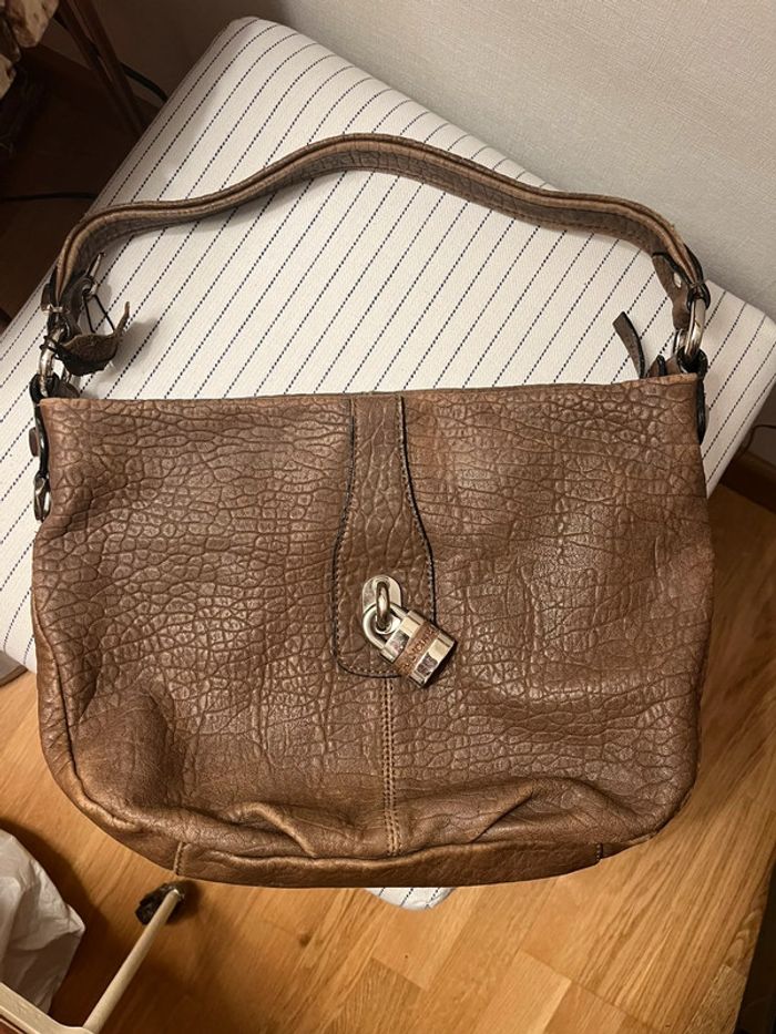 Sac à main Cuir Marron Francinel