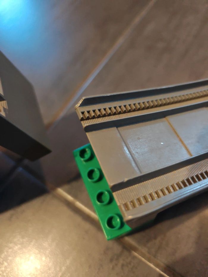 Pont 2738 + rails vinage lego duplo - photo numéro 5