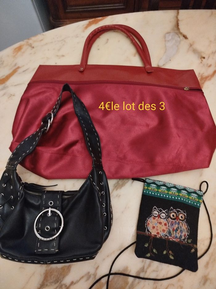 Lot de 3sacs/pochette