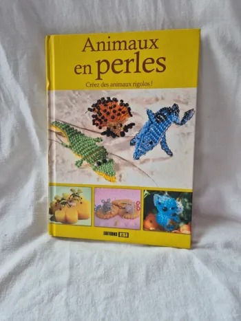Livre animaux en perles