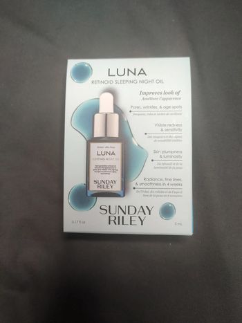 LUNA Huile de nuit au rétinol pour le visage