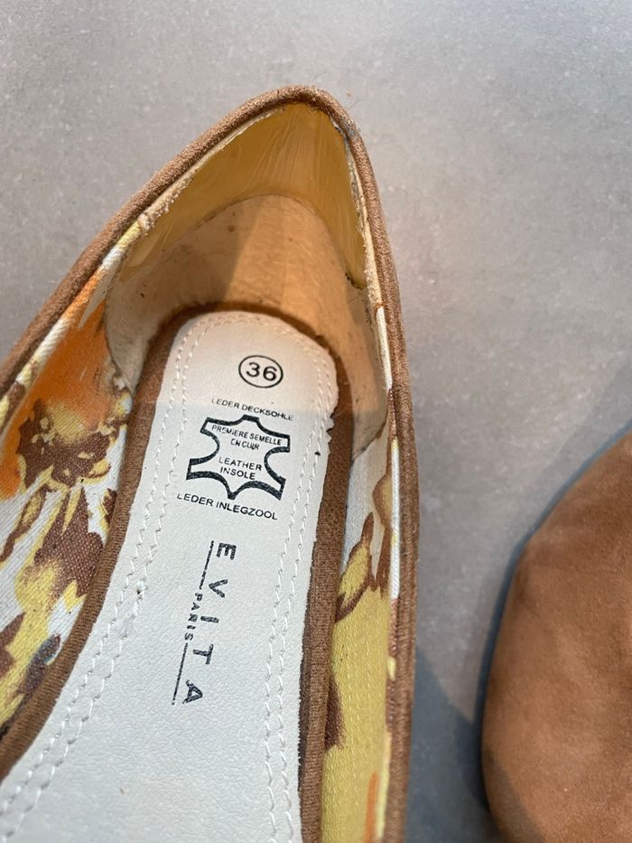 Chaussures hiver chic talons compensés suédine - photo numéro 4