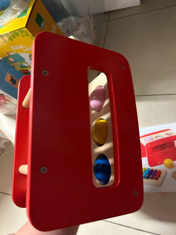Tap tap xylophone 2 en 1 en bois Manibul Oxybul - photo numéro 9