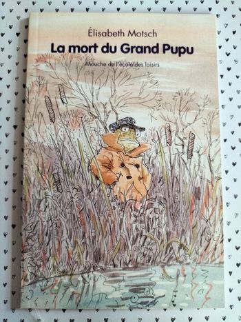 Livre enfant La mort du Grand Pupu L'école des loisirs
