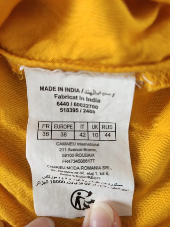 Blouse camaïeu taille 38 - photo numéro 5