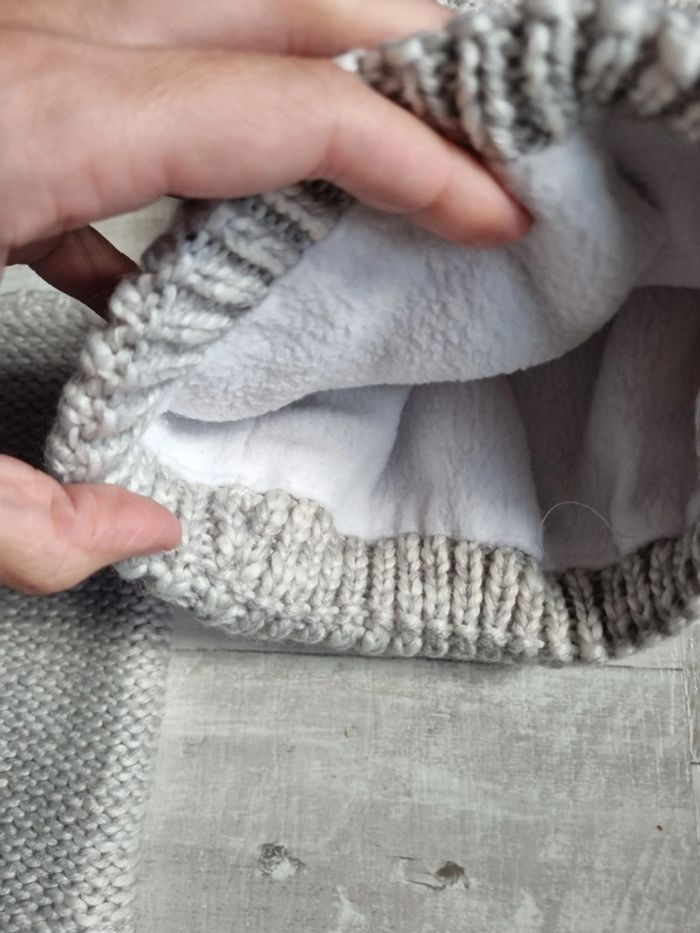 Ensemble bonnet snood neuf 56cm - photo numéro 3