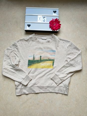 Sweat Cache Cache – Taille 34 – ado fille - coupe large