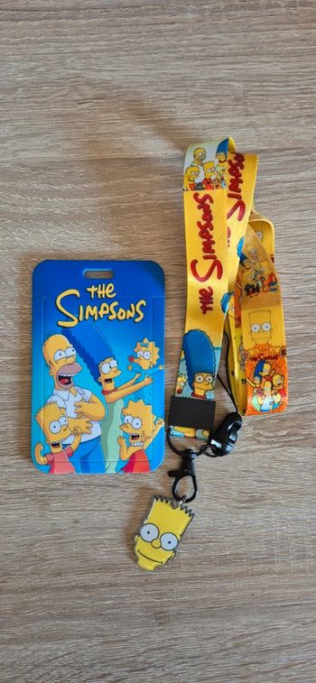 Porte carte d'identité The Simpsons.