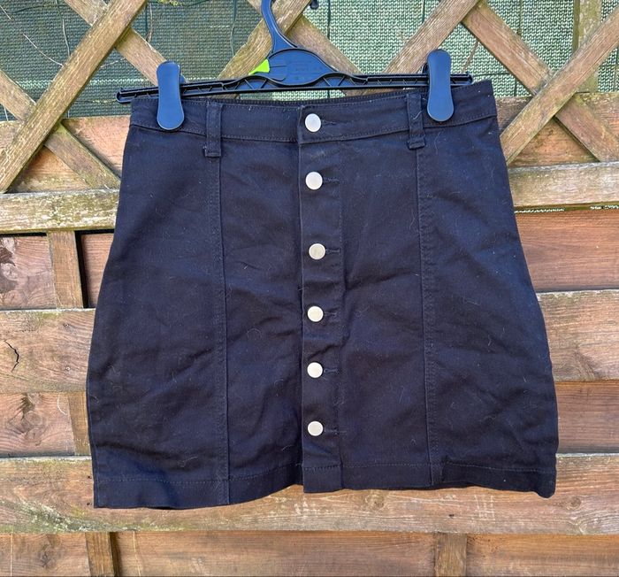 Jupe en jean noire