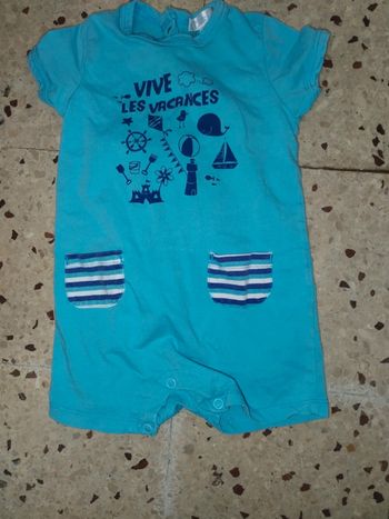 Grenouillère 6mois garcon