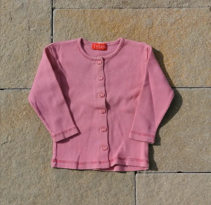 Gilet été fin tissaia 18 mois papillon