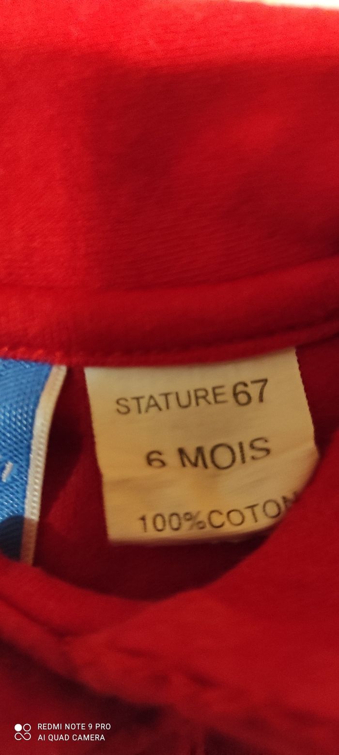 Polo bébé fille bout' chou 6 mois - photo numéro 7