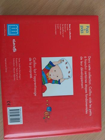 Livre Caillou Le pot