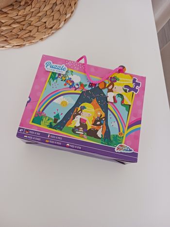 Puzzle 45 pièces fille