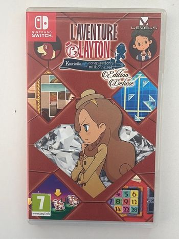 L’aventure Layton édition deluxe jeu switch